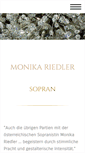 Mobile Screenshot of monikariedler.net